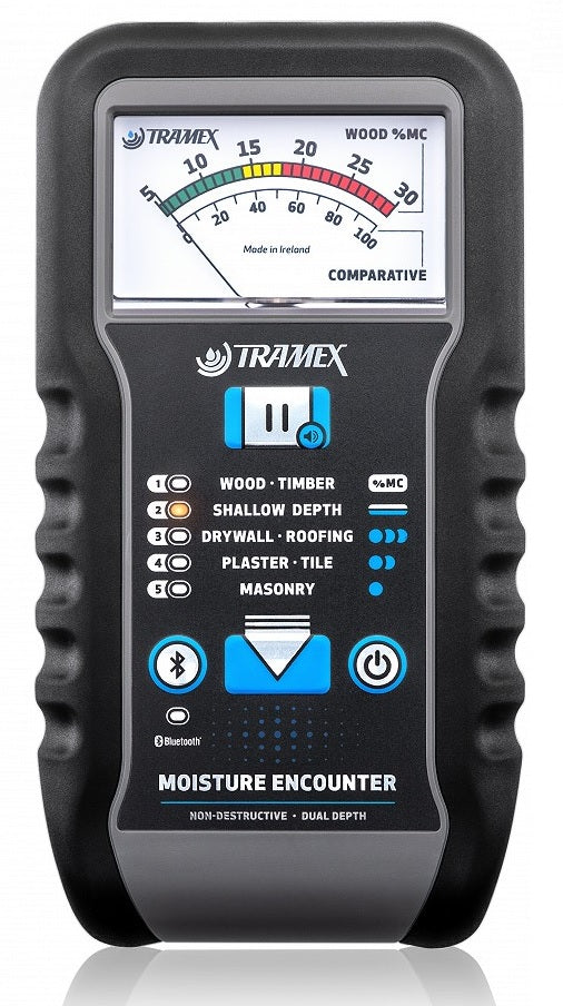 TRAMEX MEP, Moisture Encounter PLUS, Non-destructive Moisture Meter