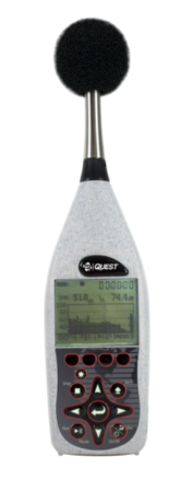 Quest SoundPro Sound Level Meters SE-DL 1/3 Octave Band Series Rental