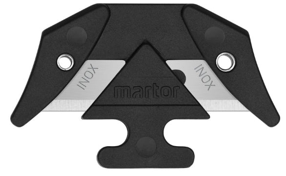 MARTOR SECUMAX Cutting Head Stainless Steel (10 Per Pack) Part# 13448.20