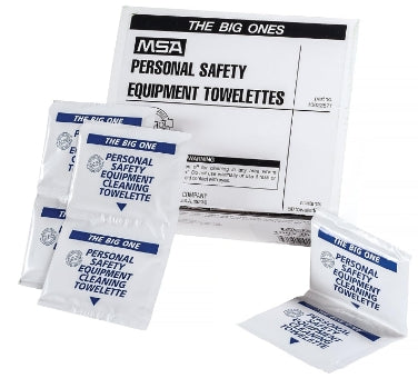 MSA The Big Ones, Box Of 50 Individually Wrapped Towelettes (8"x11") Part# 10022871