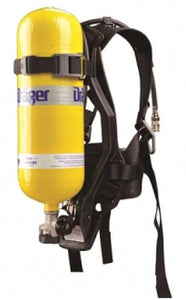 Drager PSS 3000 with integrated Charge-Air connection, Lung Demand Valve (LDV), 60-minute 4500 PSI cylinder, FPS 7000  Facemask, and mask storage bag sold separately Part # 4046214