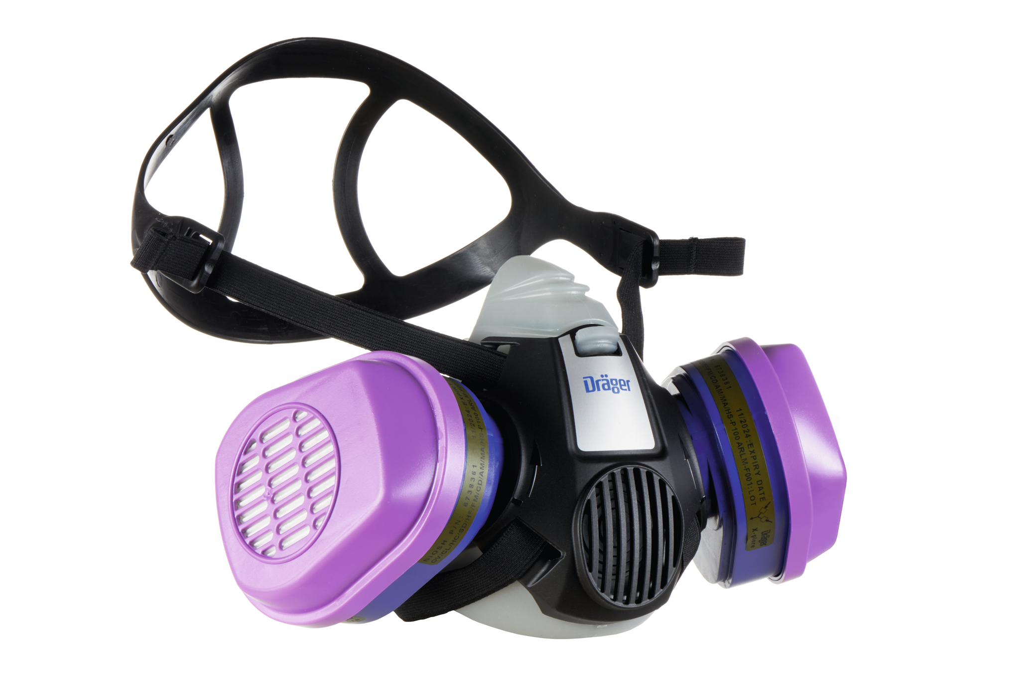 Demi masque bi filtre Dräger X-plore 3300 - A2P3